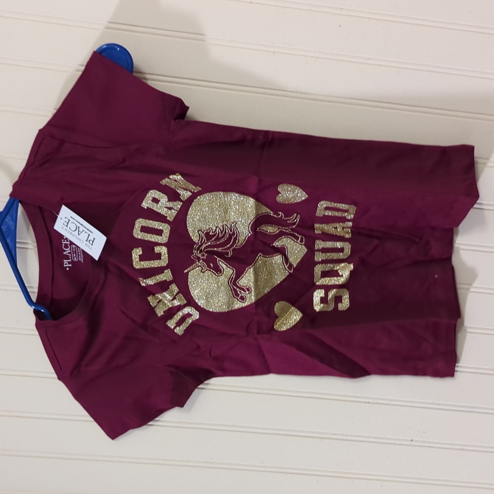 Maroon Unicorn Shirt